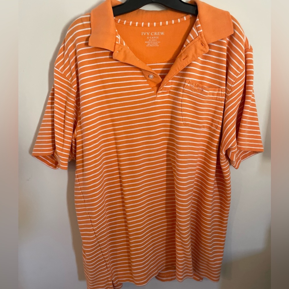 Mens short sleeve polo shirt